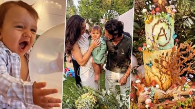 Amy Jackson Shares Video From Son Andreas' First Birthday Celebration And It Is Adorable!