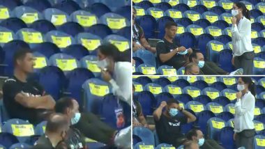 Cristiano Ronaldo Told to Wear Face Mask During Portugal's 4-1 Win Over Croatia in UEFA Nations League 2020-21 (Watch Video)