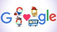 Thank You Coronavirus Helpers Google Doodle by Search Engine Giant Lauds Frontline Workers Fighting COVID-19 Pandemic
