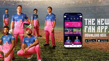 IPL 2020: RR Launches ‘The Rajasthan Royals App’ to Bring Fans Closer to the Action