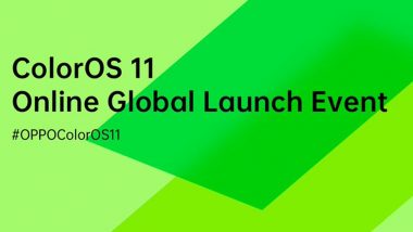 Oppo ColorOS 11 Launching Today in India at 2.30 PM IST; Watch LIVE Streaming & Online Telecast of ColorOS 11 Online Global Launch Event