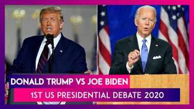 US Presidential Debate 2020 Highlights: Donald Trump-Joe Biden Face-Off Ahead Of Elections On Nov 3; Trump 'Does Take Advantage Of Tax Code' & 'Pays Less Tax Than A Schoolteacher', Says Biden