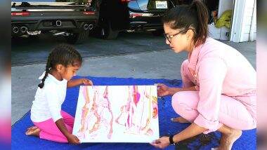 Sunny Leone Teams Up With Daughter Nisha Kaur Weber For a Fun Art Session (View Post)