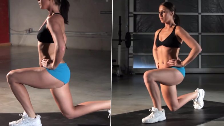 Weight Loss Tip of the Week: How Jump Lunge Exercise Can Help You Lose Body Fat (Watch Video)