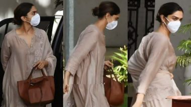 Bollywood Drug Probe: Deepika Padukone Arrives At Narcotics Control Bureau’s Office In Mumbai For The Interrogation (Watch Video)