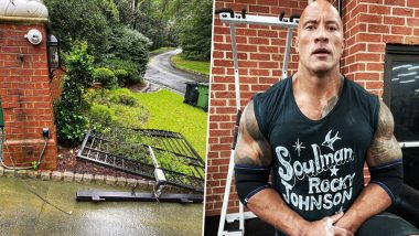 Dwayne Johnson Rips Off His Security Gate with Bare Hands and We Are in Awe (View Post)