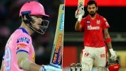 Rajasthan Royals vs Kings XI Punjab, IPL 2020 Toss Report and Playing XI Update: Jos Buttler Comes in For RR As Steve Smith Opts to Bowl