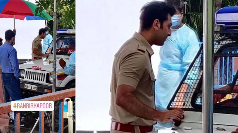 Ranbir Kapoor’s Pic Shooting On A Set Dressed In A Police Uniform Goes Viral, Fans Curious To Know About This New Project