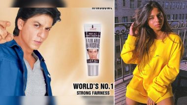 Suhana Khan Is Reminded of Her Dad Shah Rukh Khan's Fairness Cream Ads by Twitterati,  After Her 'End Colourism' Post Goes Viral!