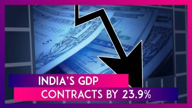 India’s GDP Contracts By 23.9% In April-June Quarter Amid The COVID-19 Crises, Worst In 24 Years!