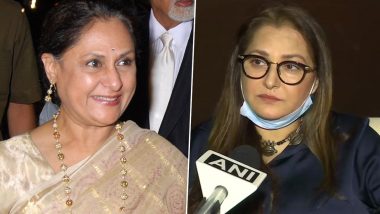 Jaya Prada Supports Ravi Kishan's Comments on Drug Trafficking, Claims Jaya Bachchan is Doing Politics Over the Issue
