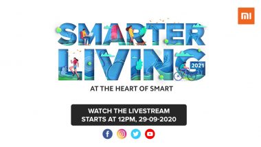 Mi Smart Band 5, Mi Smart Speaker & Mi Watch Launching Today in India at 12 Noon, Watch LIVE Streaming of Xiaomi’s Smarter Living Event