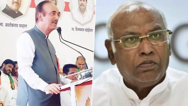 Congress Drops Ghulam Nabi Azad, Mallikarjun Kharge From List of General Secretaries, Makes New Appointments