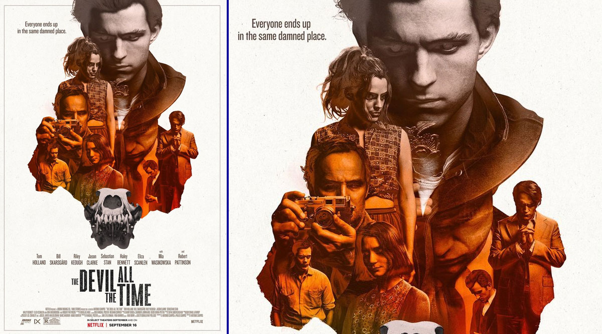 Tom Holland, Robert Pattinson in Netflix's The Devil All the Time