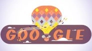Autumn 2020 Google Doodle: Search Engine Giant Celebrates the First Day of Fall Season in Northern Hemisphere With Grey Squirrel Piloting a Colourful Hot Air Balloon