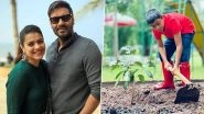 Ajay Devgn and Kajol&rsquo;s Son Yug&rsquo;s 10th Birthday Is a &lsquo;Green&rsquo; Affair! (View Pic)