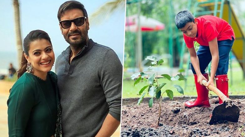 Ajay Devgn and Kajol’s Son Yug’s 10th Birthday Is a ‘Green’ Affair! (View Pic)
