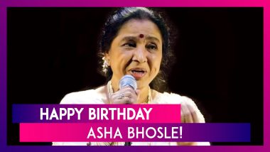 Asha Bhosle Birthday: Evergreen Songs Sung By Hindi Cinema’s Legendary Singer!