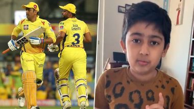 IPL 2020 Team Update: Young CSK Fan Suggests Suresh Raina’s Replacement and Strategy for CSK in Indian Premier League 13