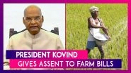 President Ram Nath Kovind Gives Assent To The Three Controversial Farm Bills Amid Intensifying Protests; Congress & NCP Says Will Not Implement In Maharashtra