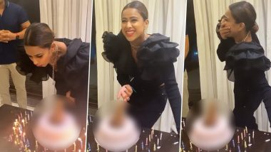Nia Sharma Presented a Penis Cake for Her 30th Birthday and the NSFW Video of the BIG Bash Is Going Viral! Fans Come up with Funny Reactions