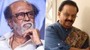 Rajinikanth Mourns the Loss of SP Balasubrahmanyam, Says &lsquo;You Have Been My Voice for Many Years&rsquo; (Watch Video)