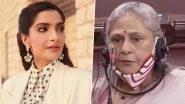 Sonam Kapoor Says She Wants to Be Jaya Bachchan When She &lsquo;Grows Up&rsquo;; Actress Shares Law Maker&rsquo;s Rajya Sabha Speech
