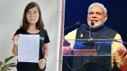 International Day of Clean Air for Blue Skies 2020: 'Think About Our Future', 12-Year-Old Climate Activist Writes to PM Narendra Modi