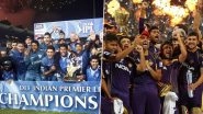 IPL 2020 in UAE: List of Teams That Won Indian Premier League Trophy When T20 Competition Was Played Outside India