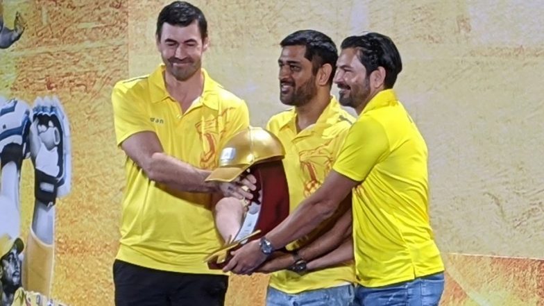 Dream11 IPL 2020: MS Dhoni, Ravindra Jadeja and Other CSK Players Honoured by Franchise Ahead of New Season