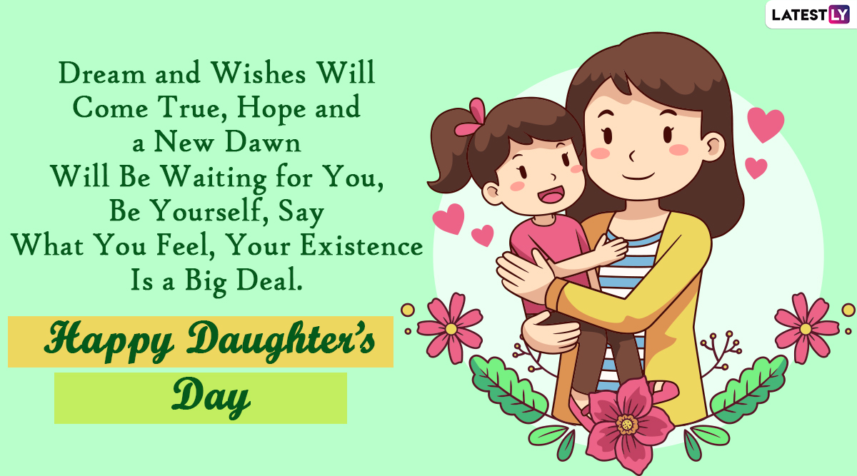 Happy Daughter's Day 2020 Messages With Quotes and HD Images ...