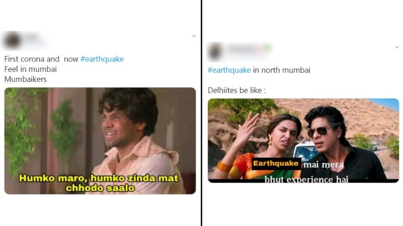 Earthquake in Mumbai Funny Memes and Jokes Trend Online As Mumbaikars Say Calm Down 2020!