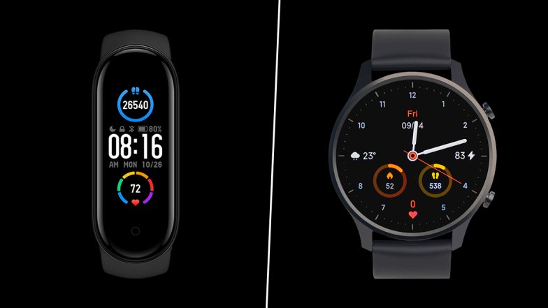 Xiaomi Smarter Living 2021: Mi Watch Revolve, Mi Smart Band 5 & Mi Smart Speaker Launched in India; Check Prices, Features & Specifications