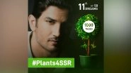 #Plants4SSR: Shweta Singh Kirti Claims More than One Lakh Trees Planted Across the Globe in the Memory of the Late Actor (Watch Video)