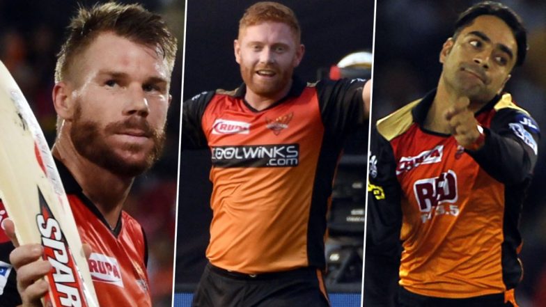 SRH Playing XI in IPL 2020: 4 Overseas Players Who Could Feature in Sunrisers Hyderabad Line Up Throughout Dream11 Indian Premier League