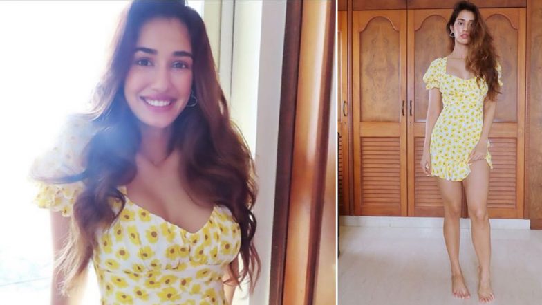 Disha Patani Is a Sight to Behold As She Glams Up In a Summery Floral Dress (View Pics) 