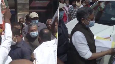 Bihar Assembly Elections 2020: Scuffle Among BJP Supporters Over Ticket Issue in Patna (Watch Video)