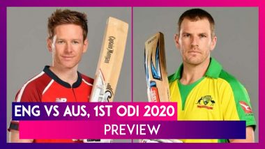 ENG vs AUS, 1st ODI 2020 Preview & Playing XIs: England, Australia Face-Off in One-Day Series