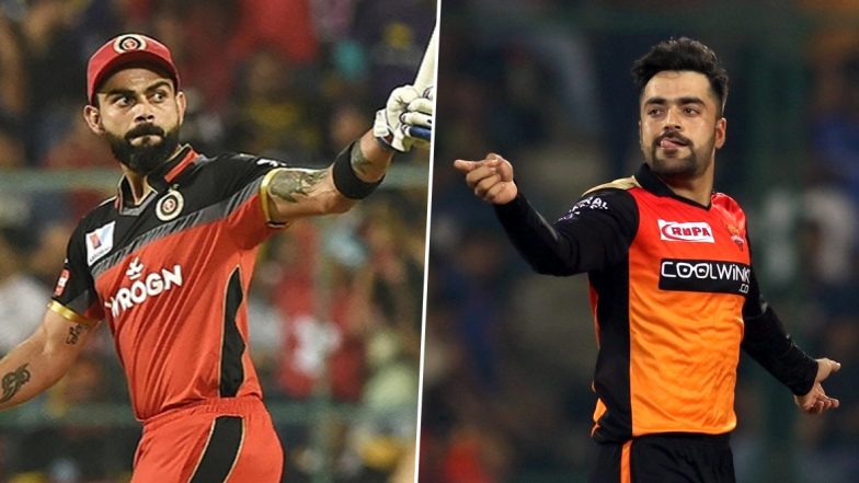 SRH vs RCB Dream11 IPL 2020: Virat Kohli vs Rashid Khan & Other Exciting Mini-Battles to Watch Out for in Indian Premier League Match 3