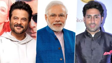 PM Narendra Modi Turns 70: From Anil Kapoor to Abhishek Bachchan, Bollywood Celebs Extend Birthday Wishes for Prime Minister of India