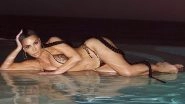 Kim Kardashian Shares Her Super-Hot Pool Pics In a String Bikini Amid Divorce Rumours With Kanye West