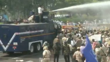 Tripura: Police Use Water Cannon to Stop Protest Rally of Sacked Teachers