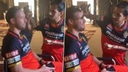 AB de Villiers Gets &lsquo;Touch-Up&rsquo; from RCB Teammate Yuzvendra Chahal Ahead of IPL 2020 (Watch Video)