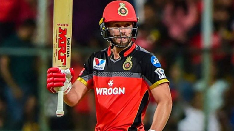 AB de Villiers in Royal Challengers Bangalore Jersey Images & HD Wallpapers for Free Download Online for All RCB Fans Ahead of IPL 2020