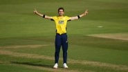 Shaheen Afridi Hat-Trick Video: Pakistan Pacer Picks 4 Wickets in 4 Balls During Hampshire vs Middlesex Vitality T20 Blast 2020; Ends up With Figures of 6/19