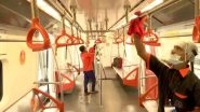 Unlock 4: Ahmedabad Metro Starts Sanitisation Ahead of Resumption of Services