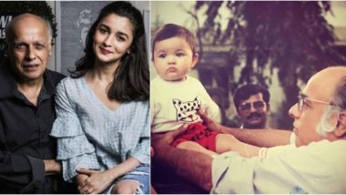 Alia Bhatt Wishes Father Mahesh Bhatt On His Birthday With A Heartfelt Post, Says 'You’re A Good Man! Never Believe Anything Else' 