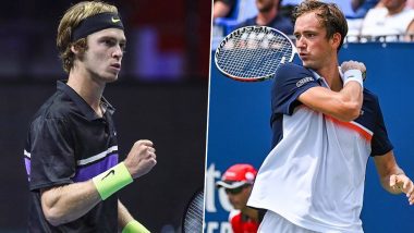 Andrey Rublev vs Daniil Medvedev, US Open 2020 Live Streaming Online: How to Watch Free Live Telecast of Men’s Singles Quarter-Final Tennis Match?