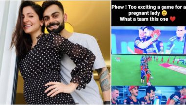 Anushka Sharma Reacts to RCB's Super Over Win Against MI, Calls It 'Too Exciting a Game for a Pregnant Lady’