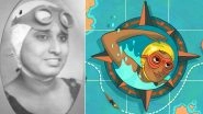 Who is Arati Saha Featuring in Google Doodle? Know 9 Interesting Facts About the First Asian Woman to Cross the English Channel on Her 80th Birthday
